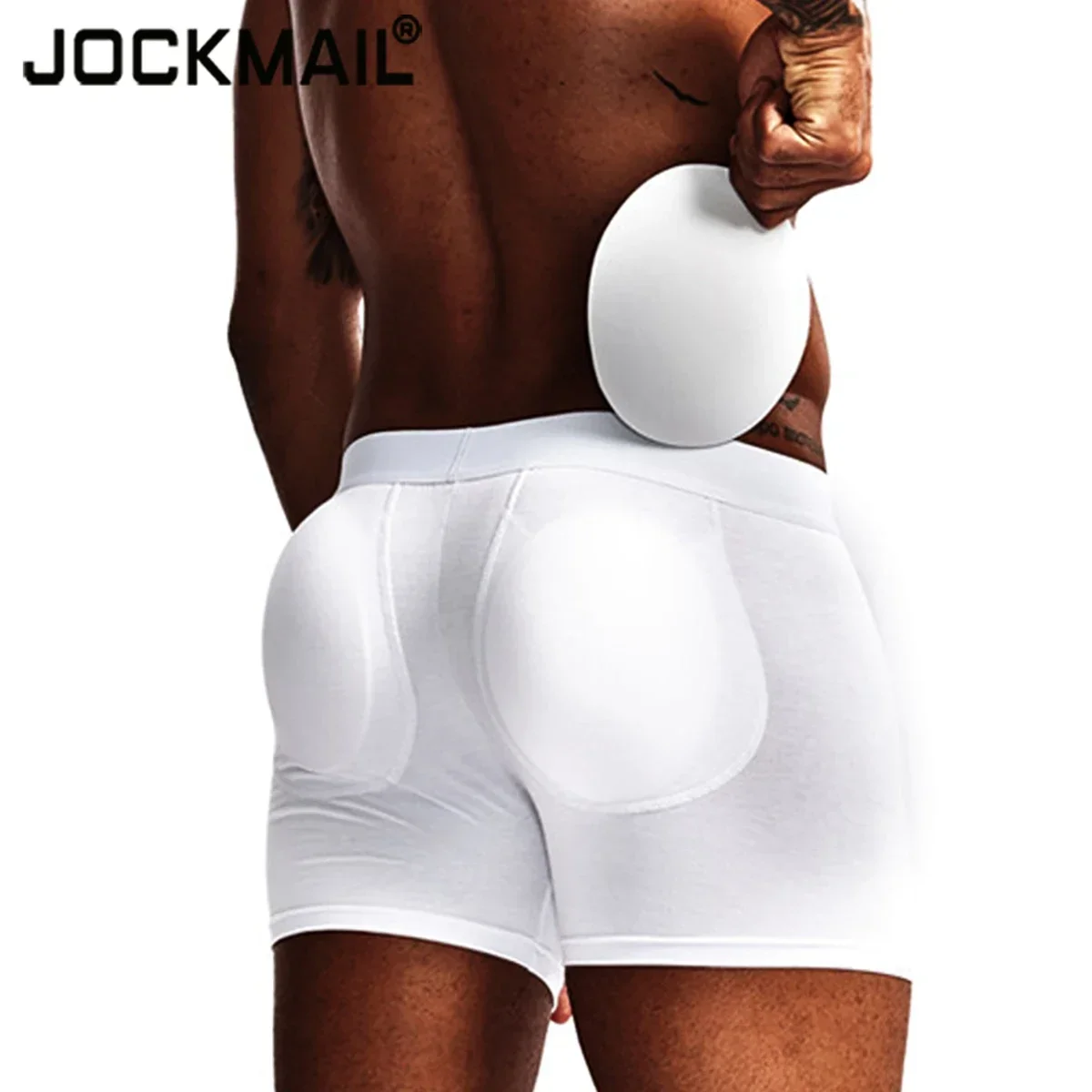 Men Comfortable Cotton Butt Li - Boxer Brief Pack Cotton ulasan dan harga